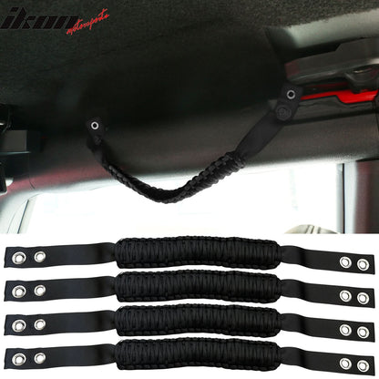 2021-2025 Ford Bronco 2/4Dr 4PCS Nylon Roll Bar Grab Handles Grip