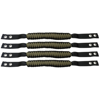2021-2025 Ford Bronco 2/4Dr 4PCS Nylon Roll Bar Grab Handles Grip