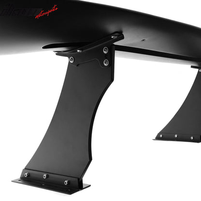 Universal 65'' GT Trunk Spoiler V1 Brackets V4B Legs + V4A Plates ABS