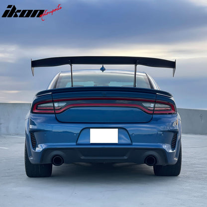 Universal 57'' GT Trunk Spoiler V1 Brackets V4B Legs + V4C Plates ABS