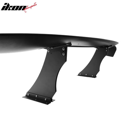 Universal 65'' GT Trunk Spoiler V1 Brackets V4B Legs + V4C Plates ABS