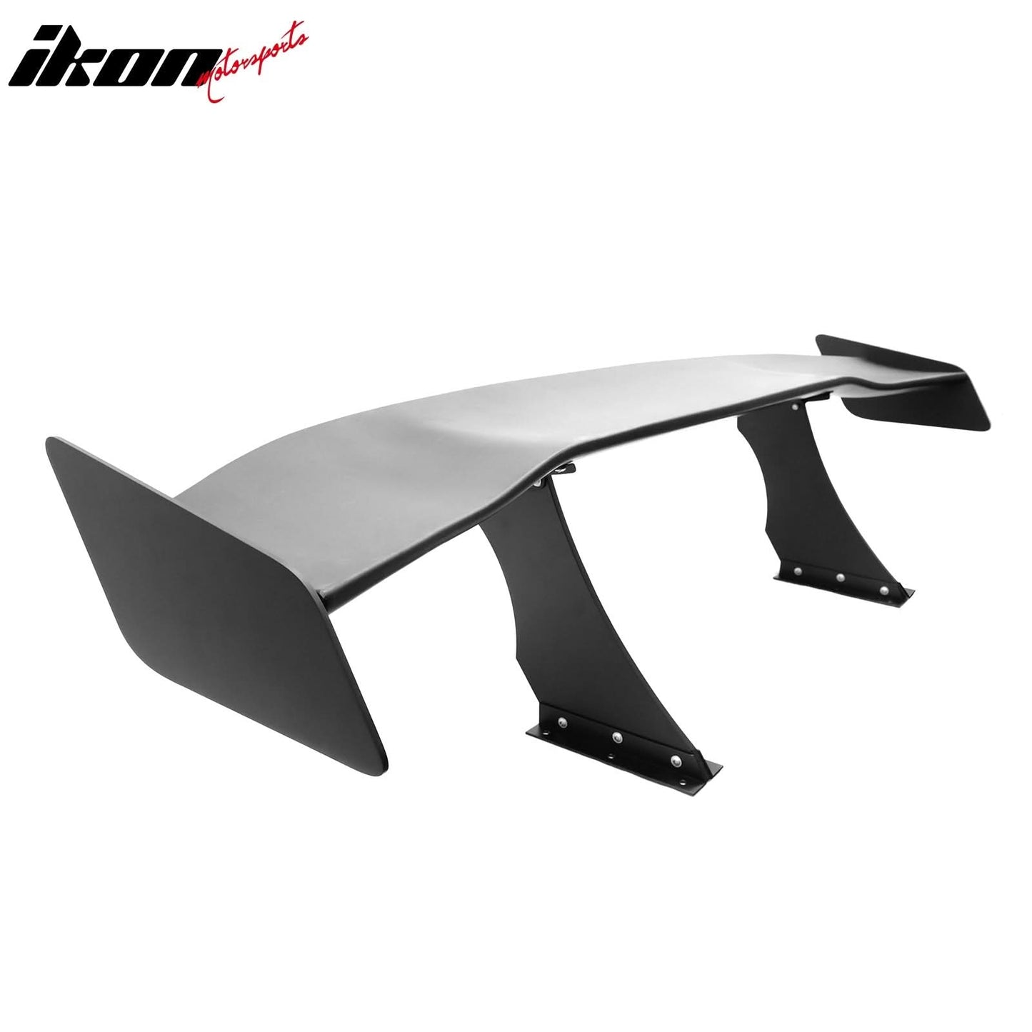 Universal 57'' GT Trunk Spoiler V1 Brackets V4B Legs + V4D Plates ABS