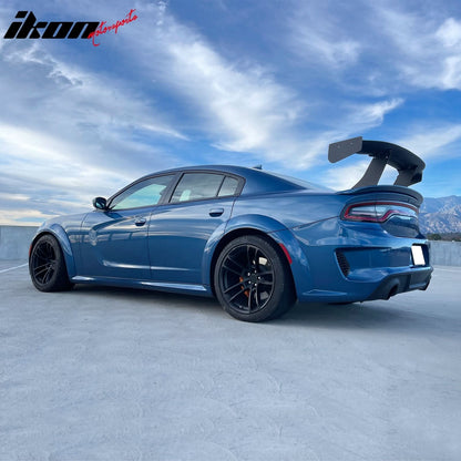 Universal 57'' GT Trunk Spoiler V1 Brackets V4C Legs + Side Plates ABS
