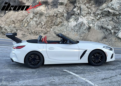 Universal 57'' GT Trunk Spoiler V1 Brackets V4D Legs + V4A Plates ABS