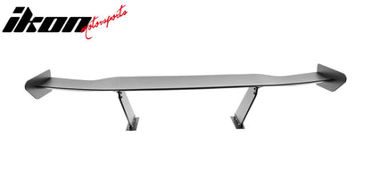 Universal 57'' GT Trunk Spoiler V1 Brackets V4D Legs + V4A Plates ABS