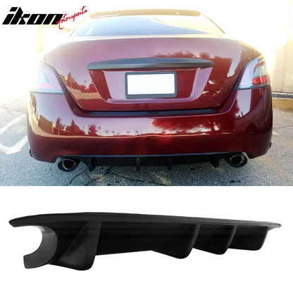 Rear Diffuser & Front Lip For 2009-2015 Nissan Maxima MDA Style PU
