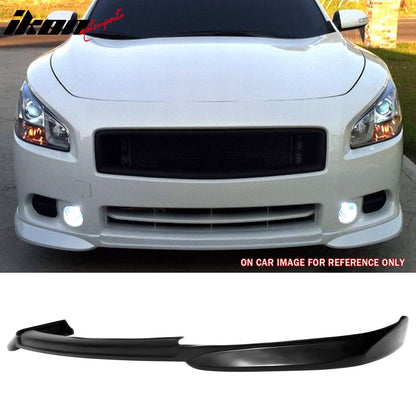 Rear Diffuser & Front Lip For 2009-2015 Nissan Maxima VIP Style Black