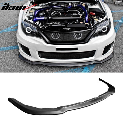 Corner Aprons & Front Lip For 2011-2014 Subaru JDM Style PU Unpainted