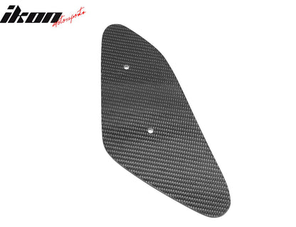 56"Inch GT Style Trunk Spoiler V1 Side Plates V6 Legs 3D Carbon Fiber