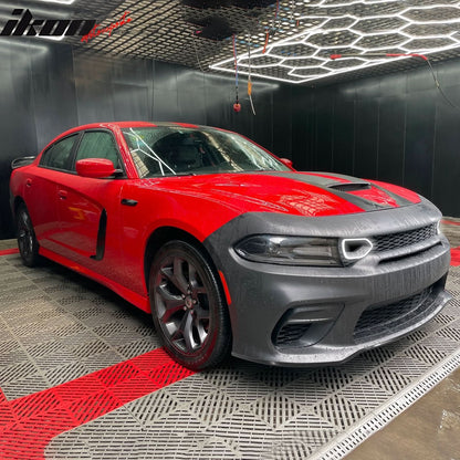 2015-2023 Dodge Charger Widebody SRT Bumper Cover Matte Black Lip PP