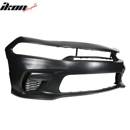 2015-2023 Dodge Charger Rear & Front Bumper + Pink Lip Diffuser PP