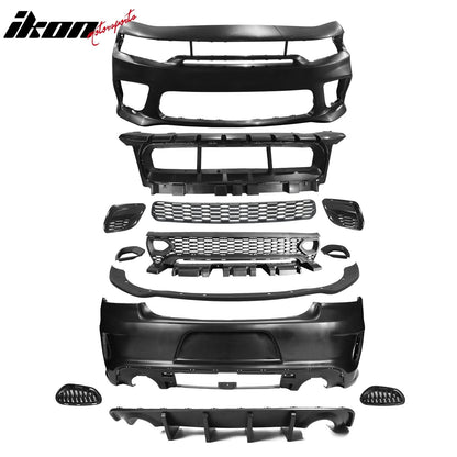 2015-2023 Dodge Charger Widebody SRT Rear & Front Bumper Lip Diffuser