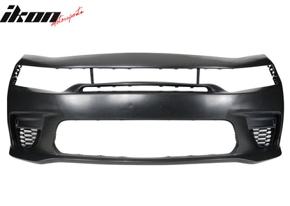 2020-2023 Dodge Charger Widebody Front Bumper Cover W/ SRT Grilles PP