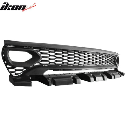 2015-2023 Dodge Charger Widebody SRT Black Front Bumper W/LED Light PP