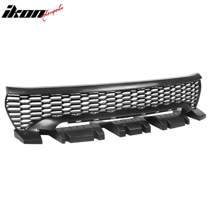 2015-2023 Dodge Charger Widebody LED Front Bumper Cover Yellow Lip PP