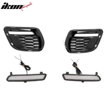 2015-2023 Dodge Charger Widebody SRT LED Front Bumper Cover Pink PP