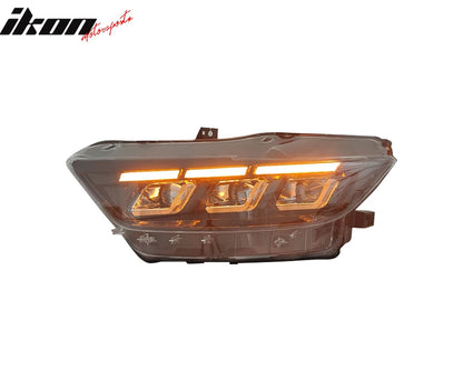 2015-2017 Ford Mustang Dark Horse Style Front Bumper Cover Headlight