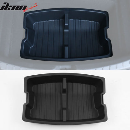 2024-2025 Tesla Model 3 Rear Trunk Lower + Upper Storage Organizer Box