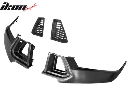 2024-2025 Ford Mustang Dark Horse Front Bumper Upper Grille Covers ABS