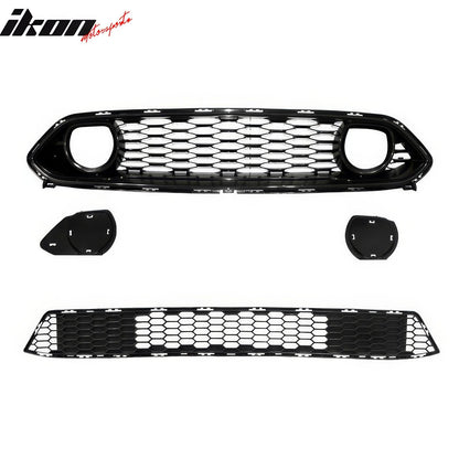 2018-2023 Ford Mustang Mach 1 Front Bumper Cover 24+ Headlights W/ Lip