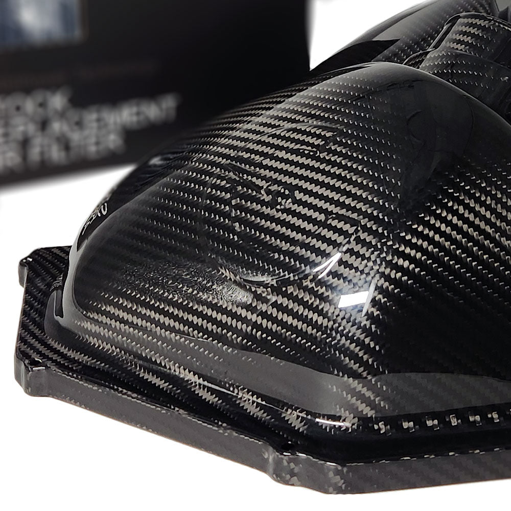 Carbon Fiber Cold Air Intake Lids | BMW G3X M550i