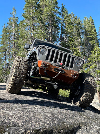 Gauntlet Front Bumper w/Winch Plate for Jeep JL/JT  (2018+)