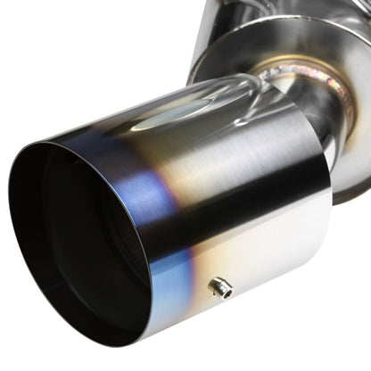 2009-2016 Nissan 370Z Catback Exhaust Dual Burnt Tip Stainless Steel