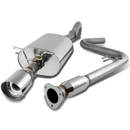 08-10 Chevrolet Cobalt Turbo Single Tip Catback Exhaust - Stainless Steel