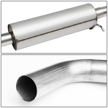2004-2012 Chevrolet Colorado Single Catback Exhaust System - Stainless Steel