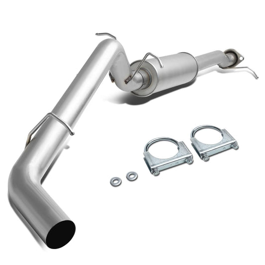 2015-2016 Chevrolet Colorado Single Tip Catback Exhaust Stainless Steel