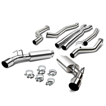 2011-2015 Chevrolet Camaro 6.2L V8 Dual Tip Catback Exhaust Stainless Steel