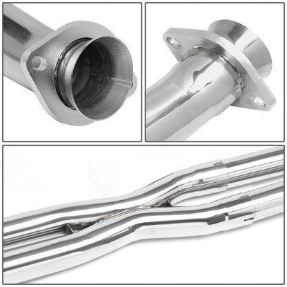 09-11 Cadillac CTS-V Catback Exhaust System Stainless Steel Dual Tip