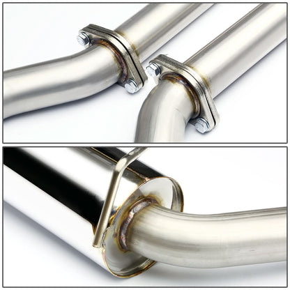 2011-2014 Dodge Charger 3.6L V6 Dual Tip Catback Exhaust - Stainless Steel