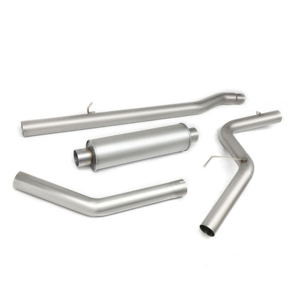 2005-2007 Dodge Dakota Catback Exhaust System Single Tip Stainless Steel