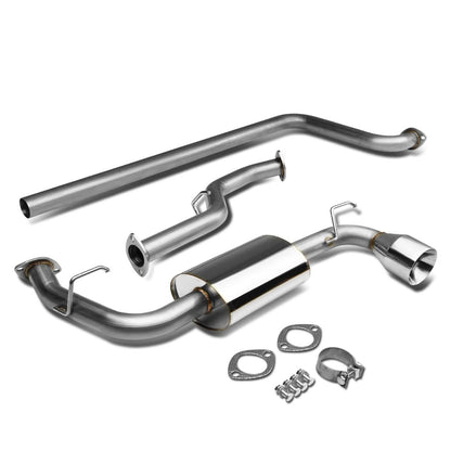 2000-2005 Dodge Neon Single Rolled Tip Catback Exhaust Stainless Steel