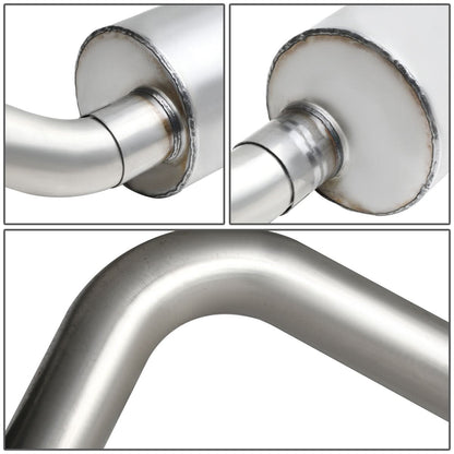09-17 Dodge Ram 1500/2500/3500 Single Tip Catback Exhaust Stainless Steel