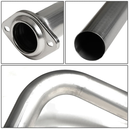 2011-2014 Ford F-150 3.5L Crew Cab Catback Exhaust Single Tip Stainless Steel