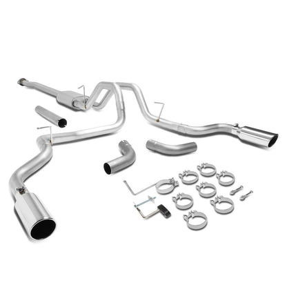 2015-2019 Ford F-150 Dual Tip Catback Exhaust System Stainless Steel