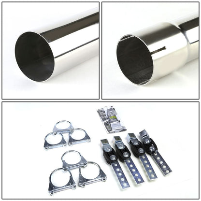 2004-2010 Ford F-150 Type-2 Style Catback Exhaust Stainless Steel