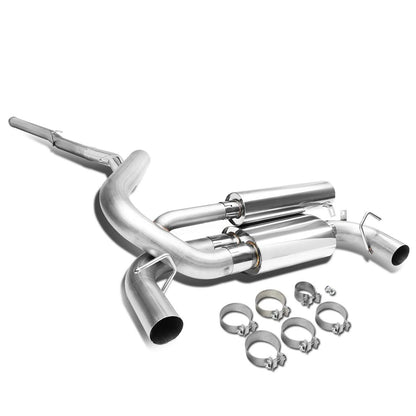 2016-2018 Ford Focus RS Catback Exhaust System - Stainless Steel