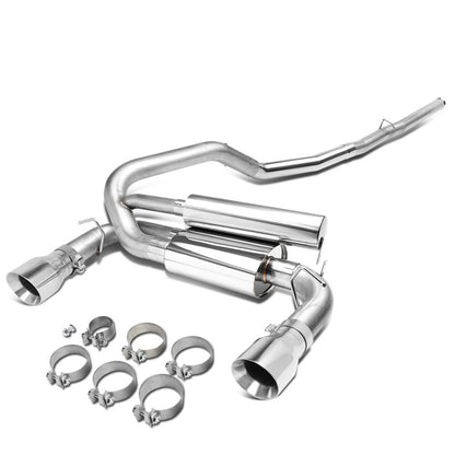 2016-2018 Ford Focus RS Catback Exhaust System Stainless Steel