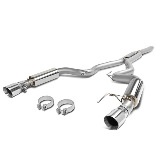2015-2017 Ford Mustang 2.3L Turbo Catback Exhaust Stainless Steel