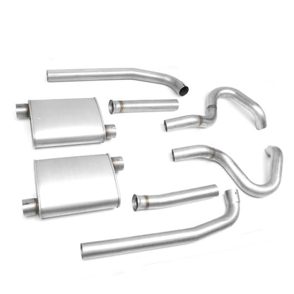 96-98 Ford Mustang 4.6L Catback Exhaust System - Stainless Steel