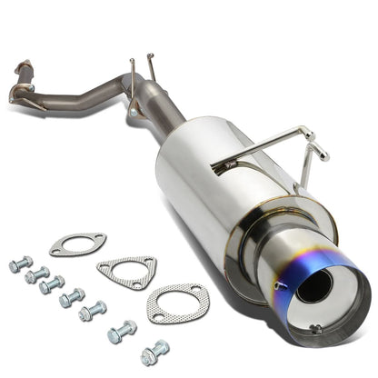 2006-2008 Honda Civic SI Catback Exhaust Single Burnt Tip Stainless Steel