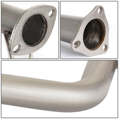 2006-2008 Honda Civic SI Catback Exhaust Single Burnt Tip Stainless Steel