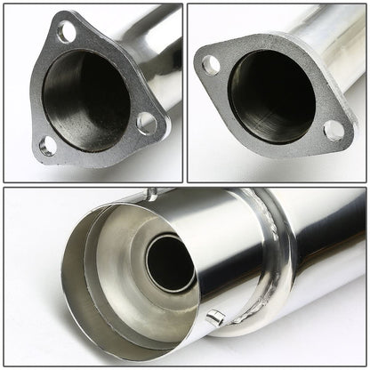 2012-2015 Honda Civic Catback Exhaust Single Tip Stainless Steel