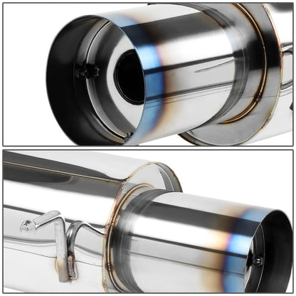 07-08 Hyundai Tiburon GT/GTP/SE 2.7L V6 Catback Exhaust Stainless Steel