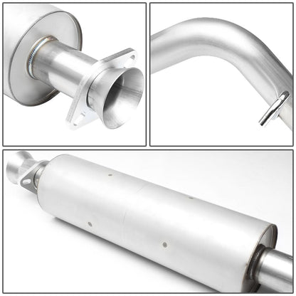 2002-2007 Jeep Liberty Catback Exhaust System - Stainless Steel