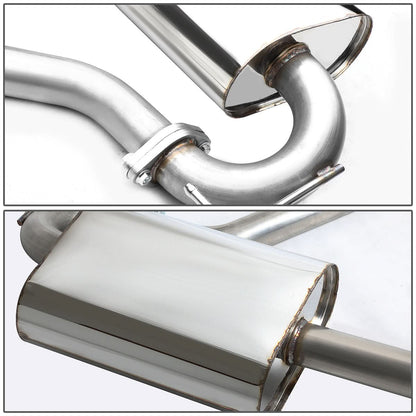 07-13 Jeep Patriot Catback Exhaust System Single Tip Stainless Steel