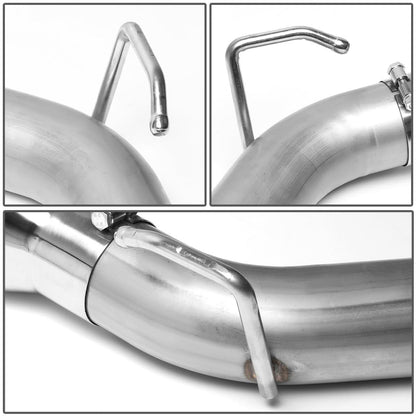 10-15 Chevrolet Camaro 6.2L Axelback Dual Rolled Tip Exhaust Stainless Steel